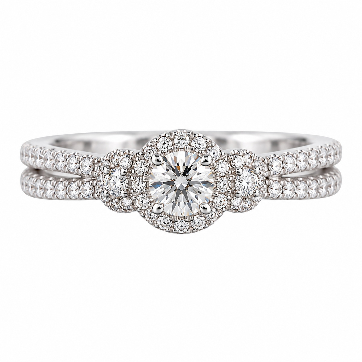 Kallati Gold Diamond Engagement Ring