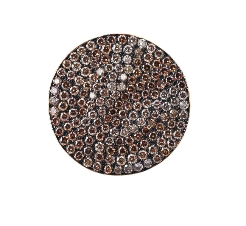 Bucherer 3.61ctw Fancy Diamond Rose Gold Ring