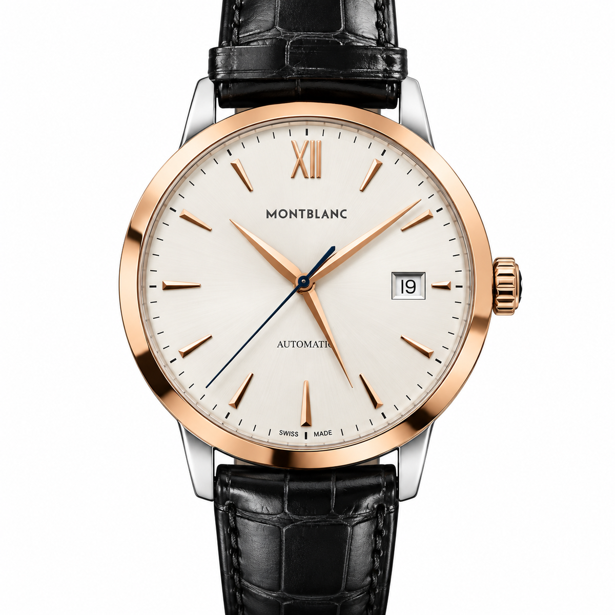 Montblanc Meisterstuck Heritage Silver Dial Automatic Watch 111624