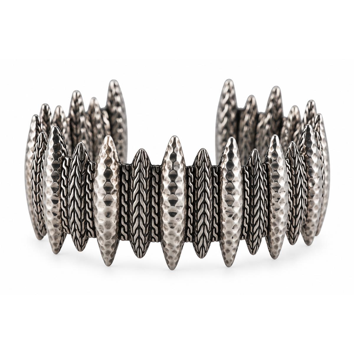 John Hardy Classic Sterling Silver Bracelet Retail $1350