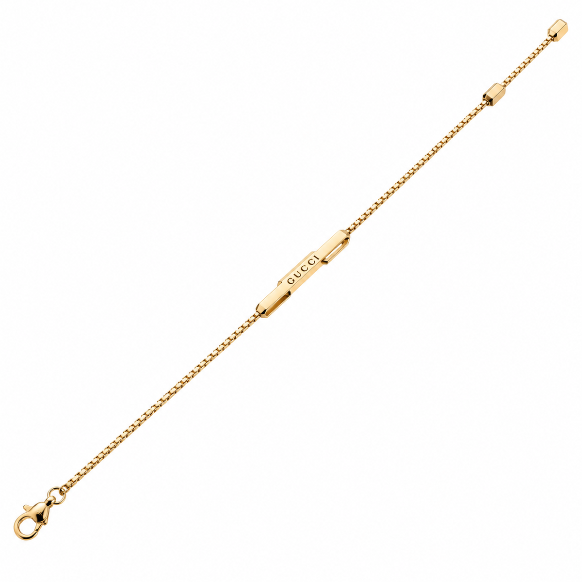 Gucci 18k Gold Link to Love Bracelet Size 16