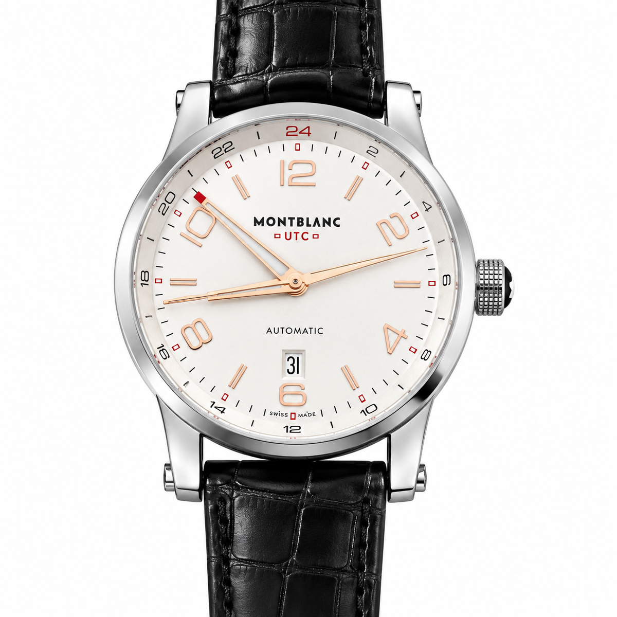 Montblanc Timewalker Voyageur UTC Automatic Watch 109136