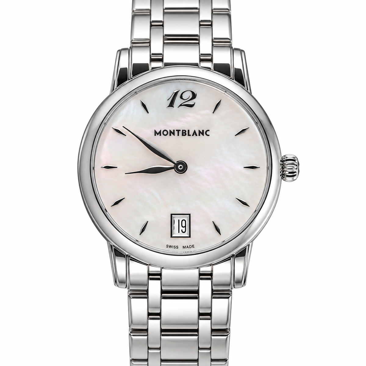 Montblanc Star Classique Mother of Pearl Ladies Quartz Watch 108764