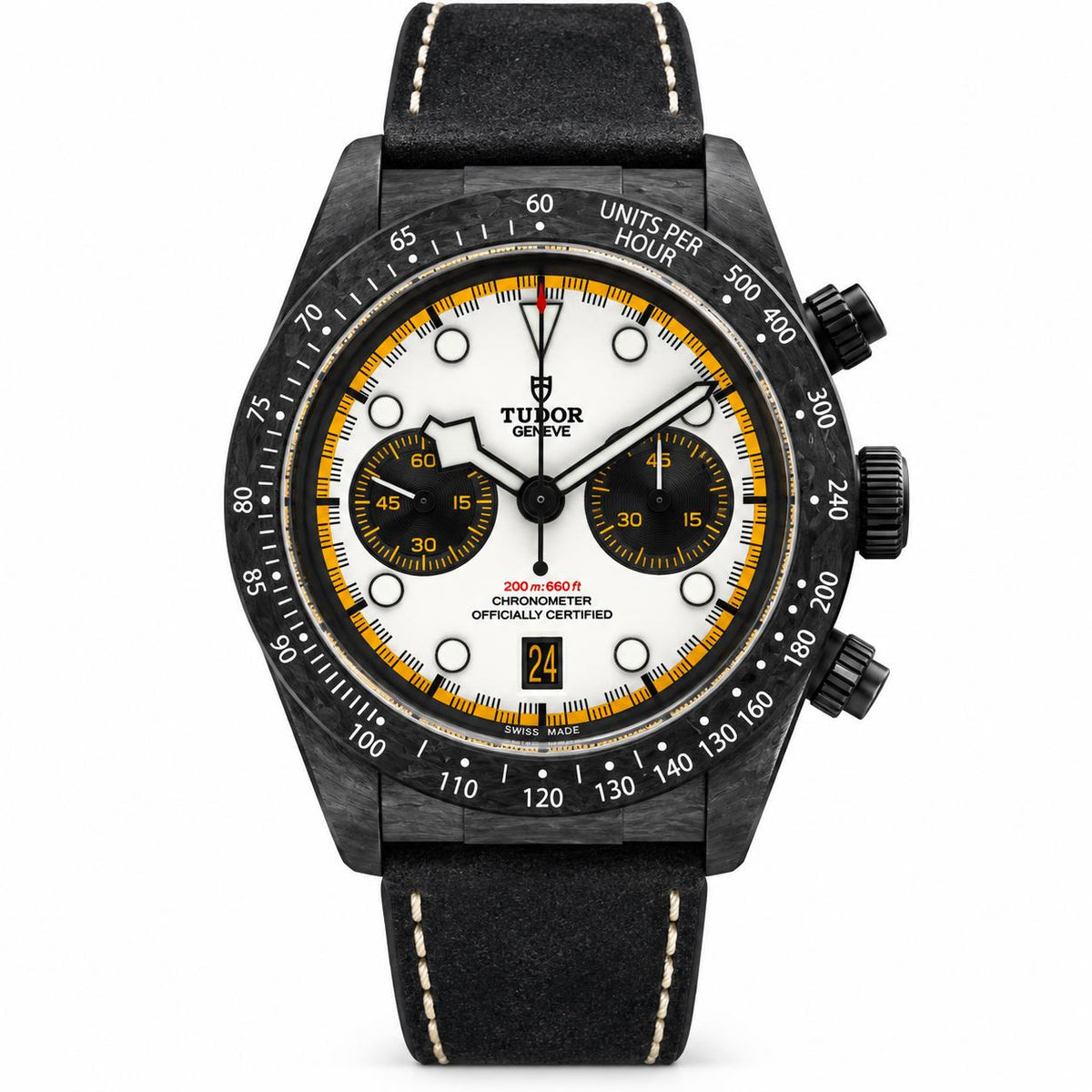 Tudor Black Bay Chrono Carbon 26 Automatic Watch 79377KN