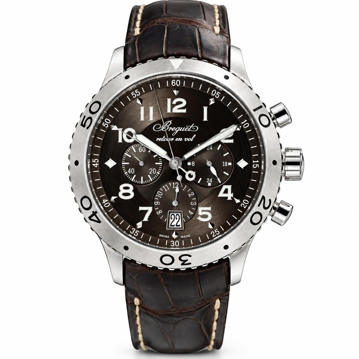 Breguet Type XXI Flyback Chronograph Automatic Watch 3810
