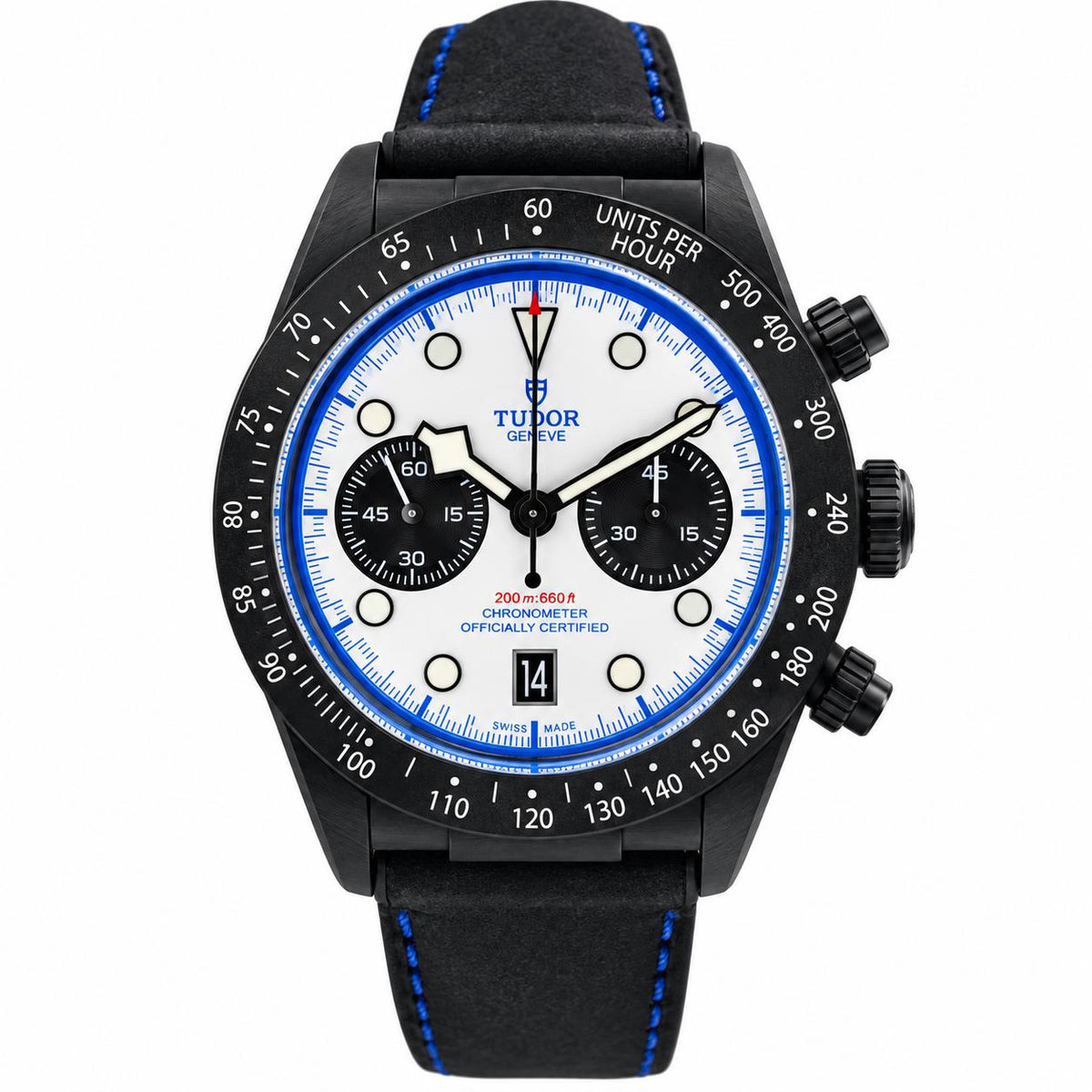 Tudor Black Bay Chrono Carbon 26 Automatic Watch 79377KN