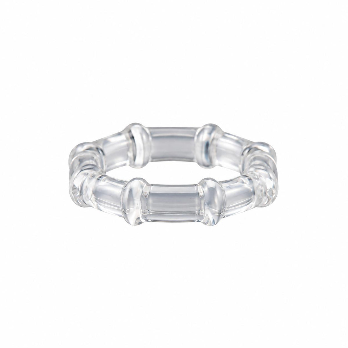 Lalique Soulmates Clear Crystal Band Ring 10315700