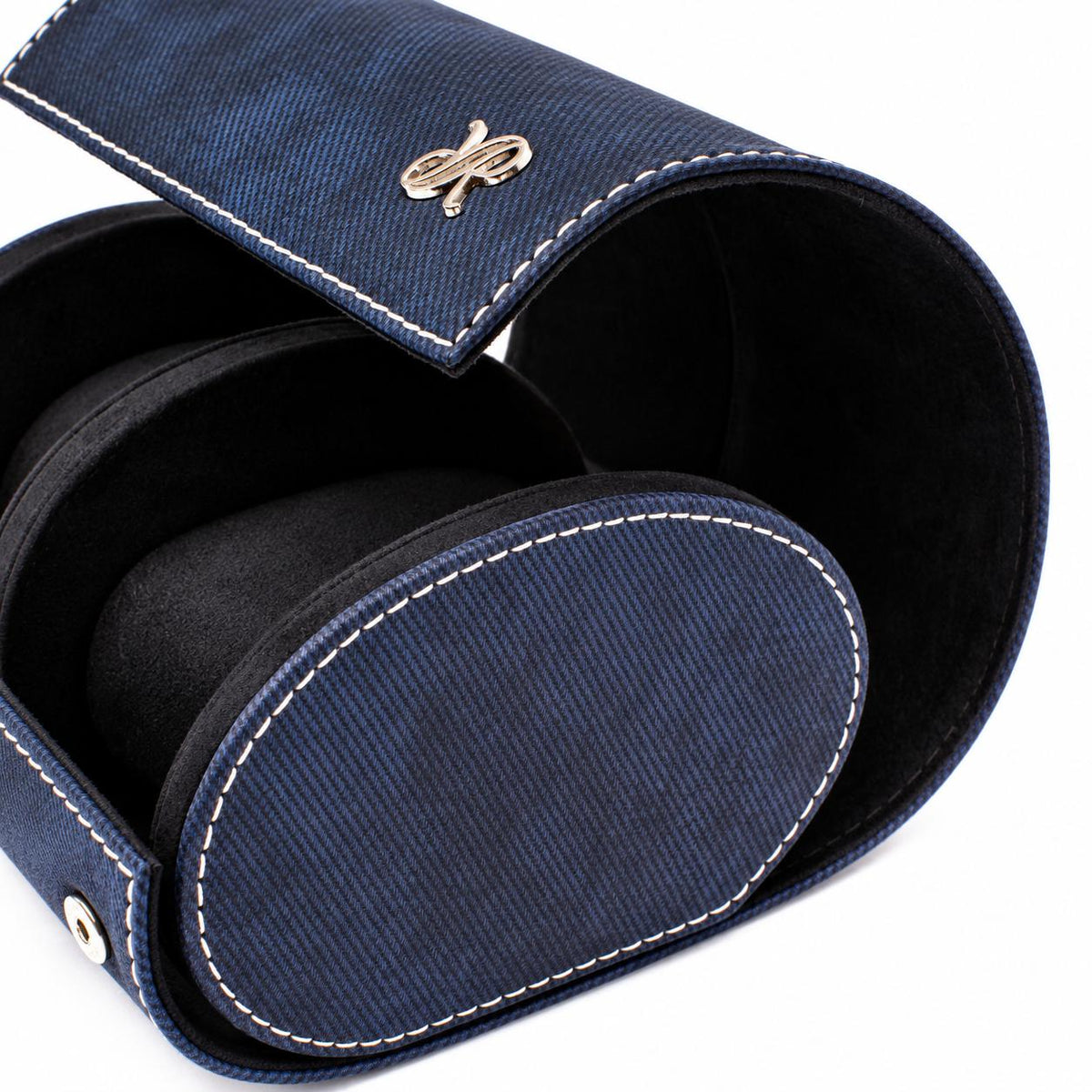 Rapport London Soho Navy Blue Duo Watch Roll