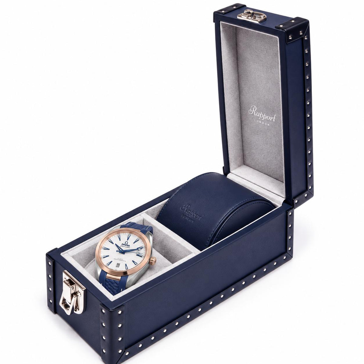 Rapport London Kensington Two-Watch Box