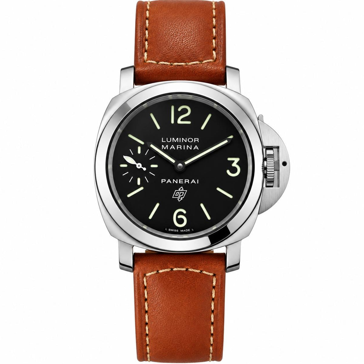 Panerai Luminor Marina Base Logo 44mm Steel Watch PAM01005