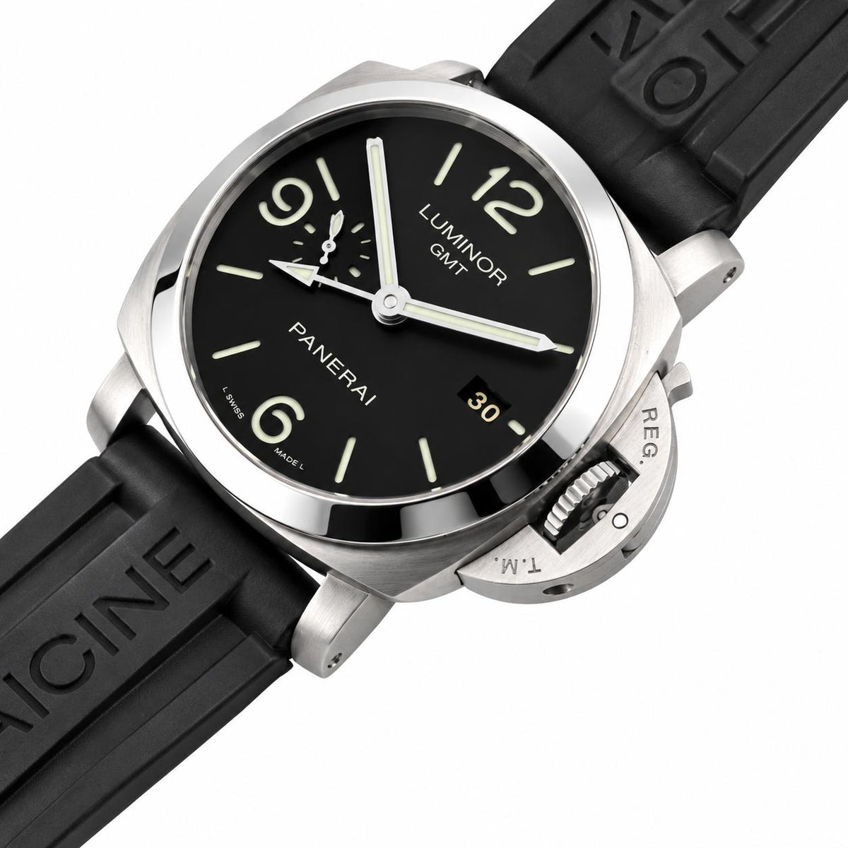 Panerai Luminor 1950 3 Days GMT Steel Watch PAM00320