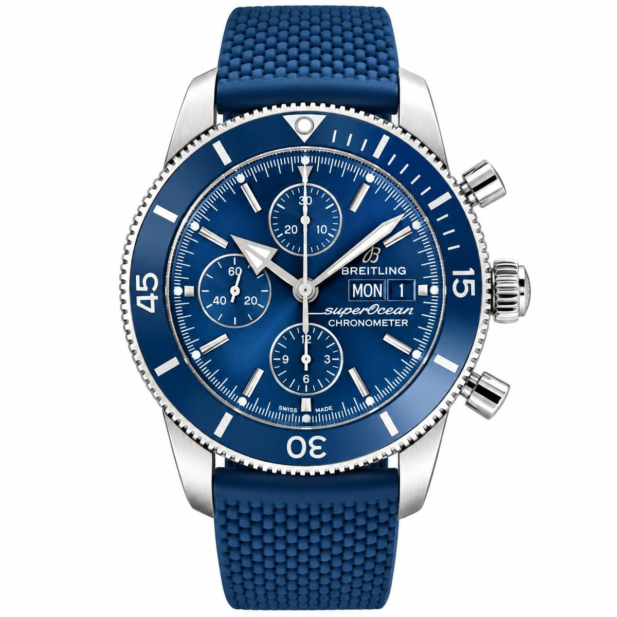 Breitling Superocean Heritage Blue Chronograph 44 Automatic Watch A13313