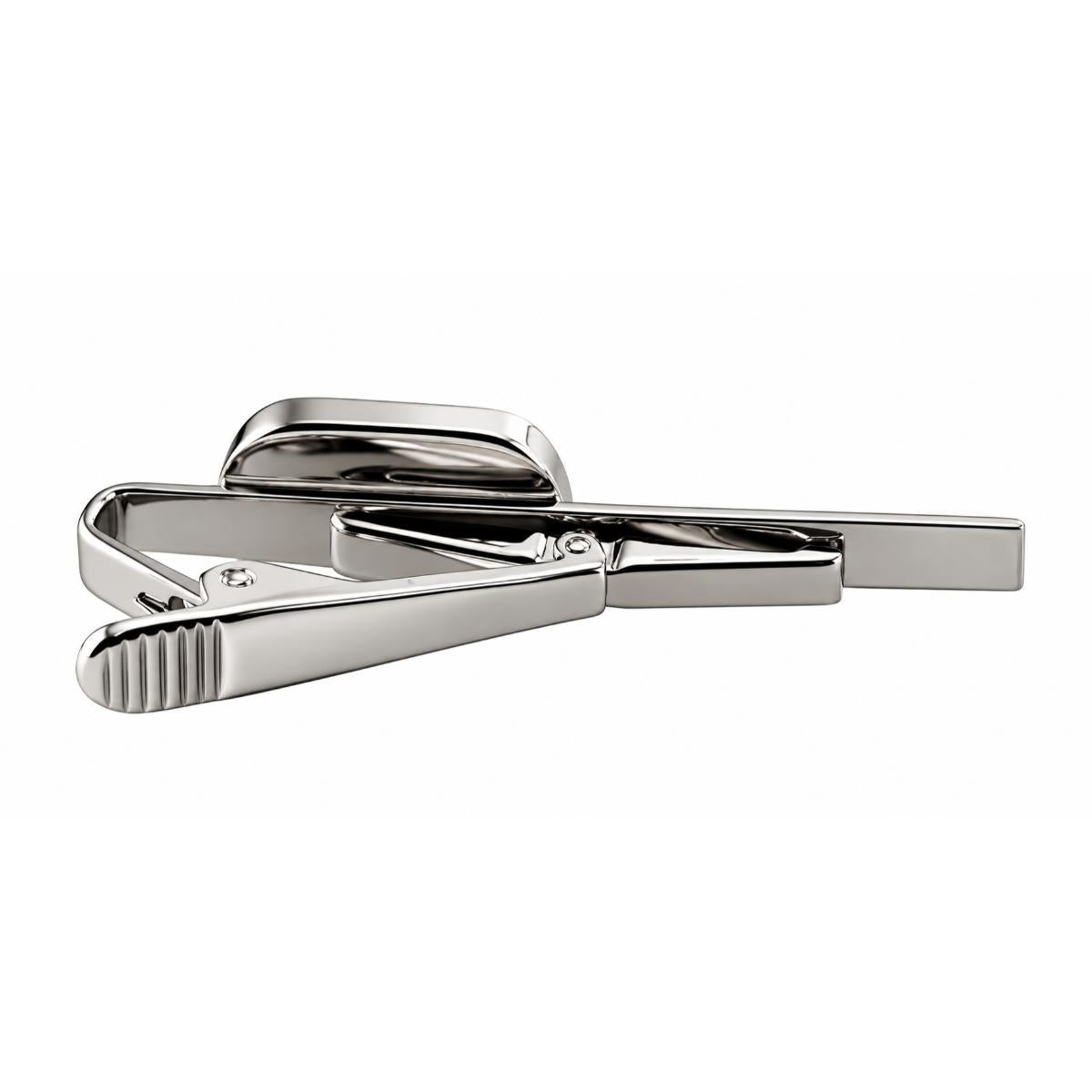 Lalique L'Homme Alpha Man Black Crystal Palladium Tie Clip 10683600