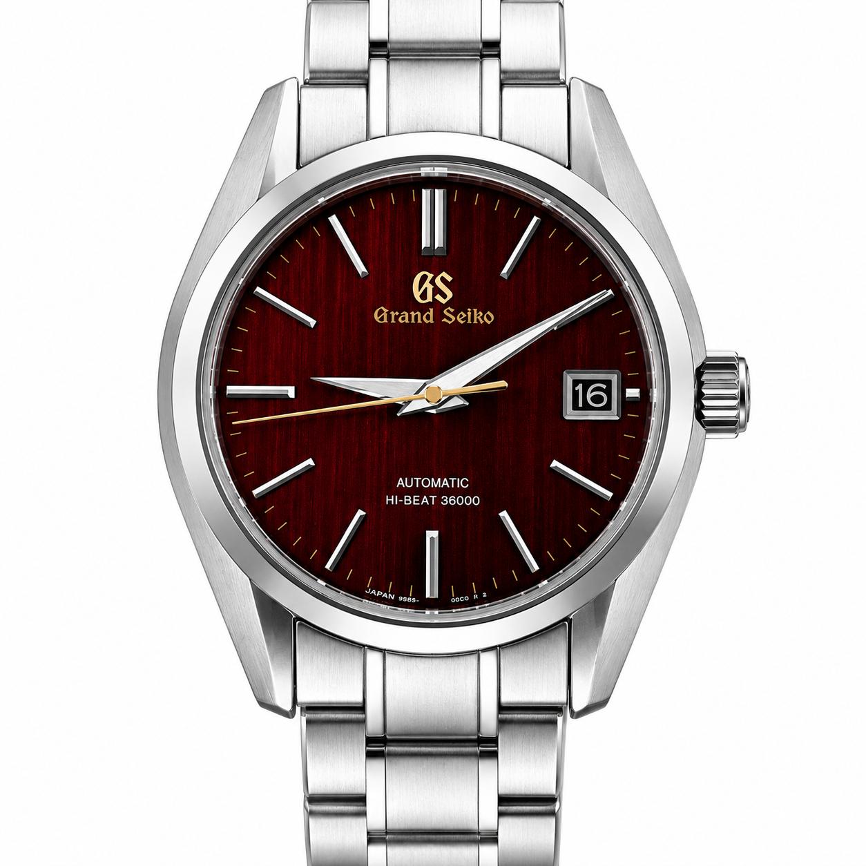Grand Seiko Heritage Limited Edition Red Dial Automatic Steel Watch SBGH269
