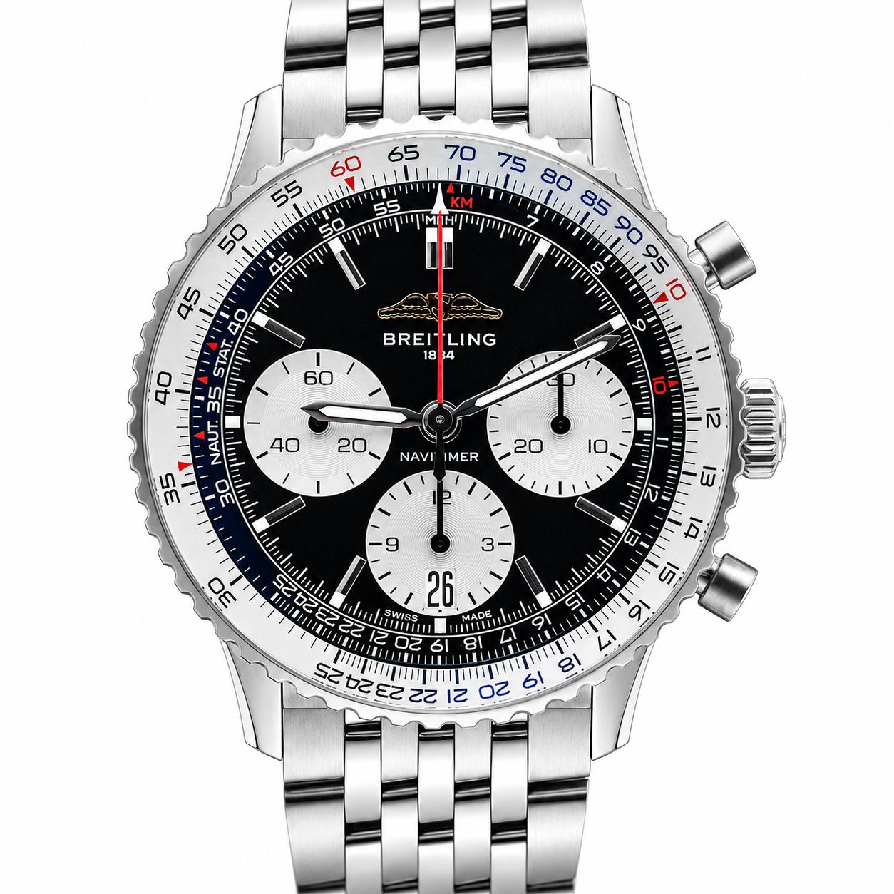 Breitling Navitimer B01 Chronograph 41 Steel Automatic Watch AB0139