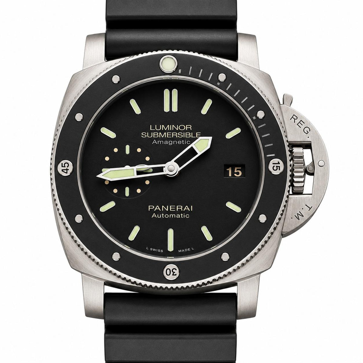 Panerai Luminor Submersible Amagnetic Titanium Watch PAM00389