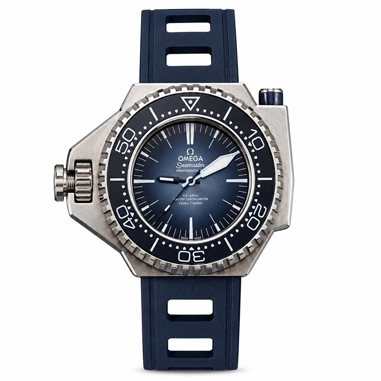 Omega Seamaster Ploprof Master Chronometer Summer Blue Watch 227.32.55.21.03.001
