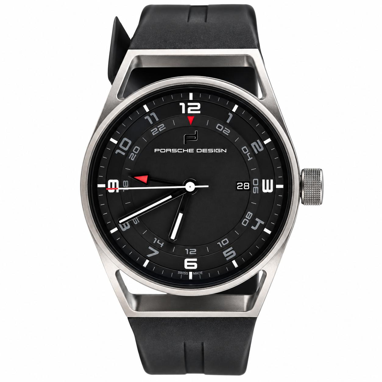 Porsche Design Globetimer 1919 Titanium Automatic Watch 6020.2.01.001