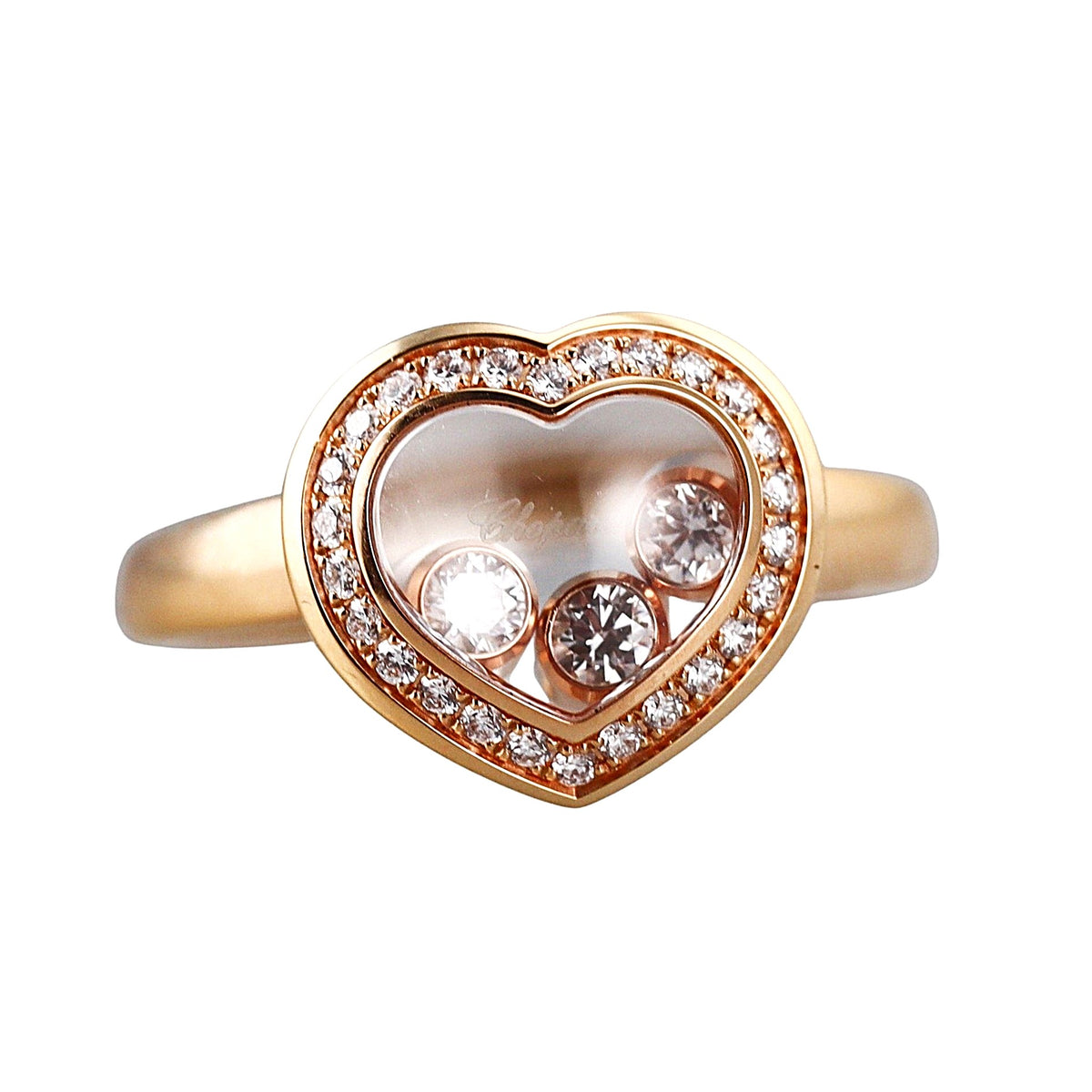 Chopard Happy Diamonds Icons Yellow Gold Diamond Ring N8299203-5039