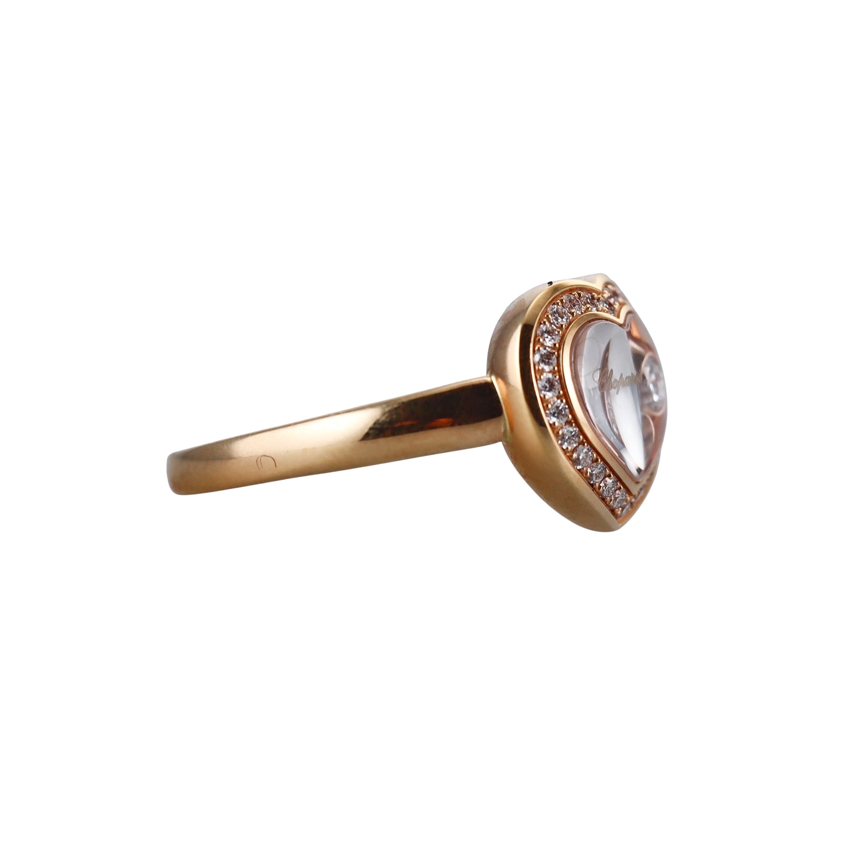 Chopard Happy Diamonds Icons Yellow Gold Diamond Ring N8299203-5039