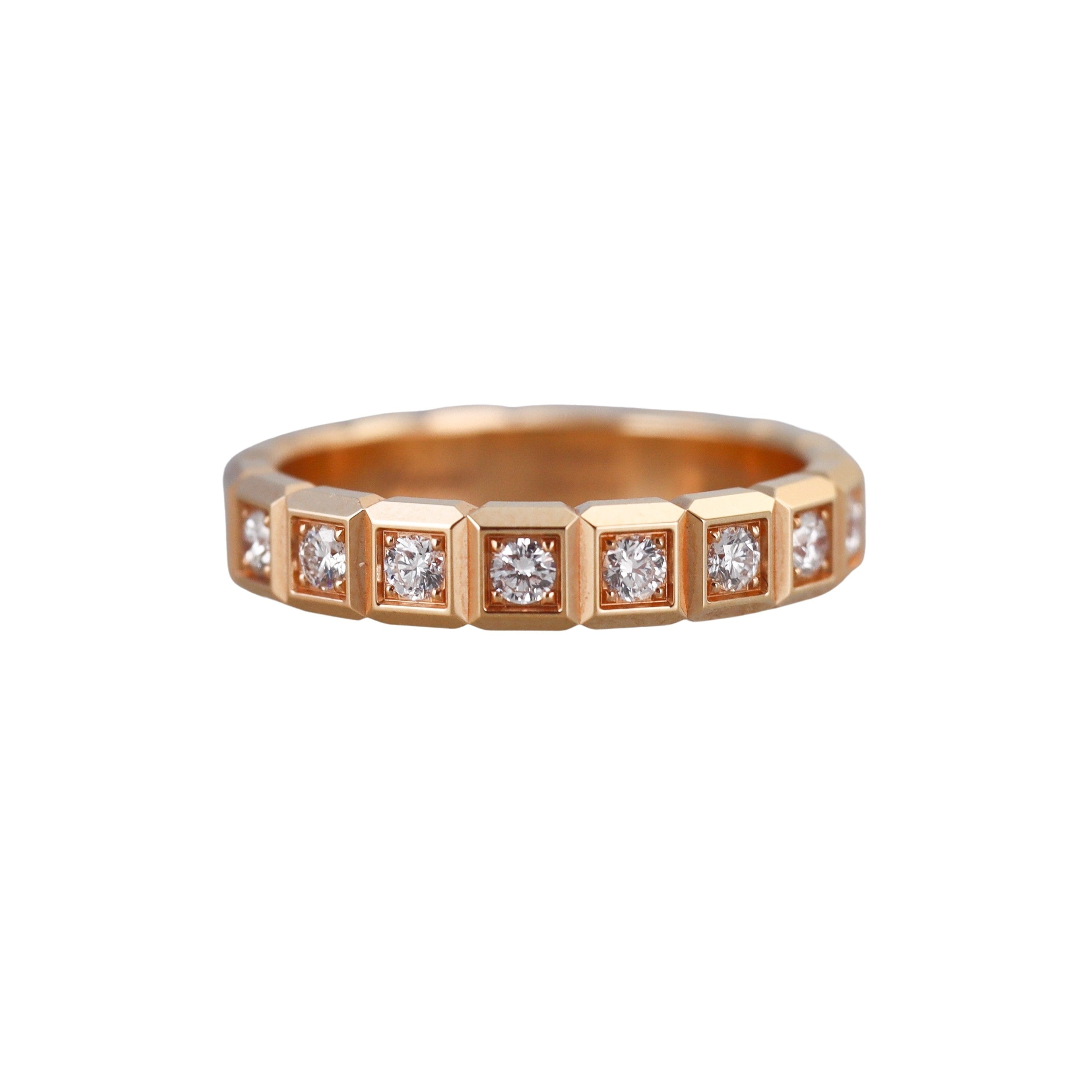 Chopard Ice Cube Rose Gold Diamond Ring N829834-5040
