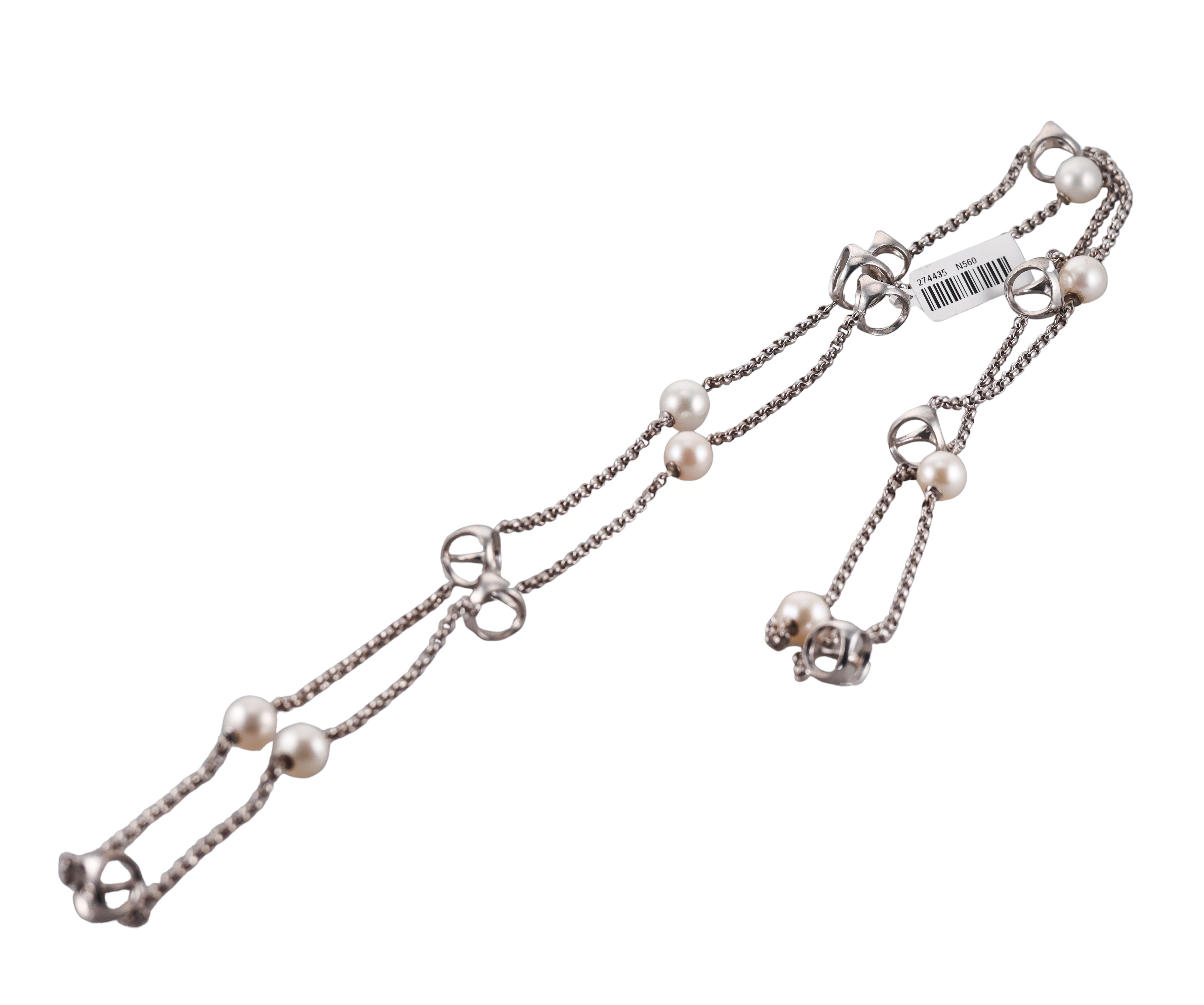 Di Modolo Icona Sterling Silver Pearl Necklace
