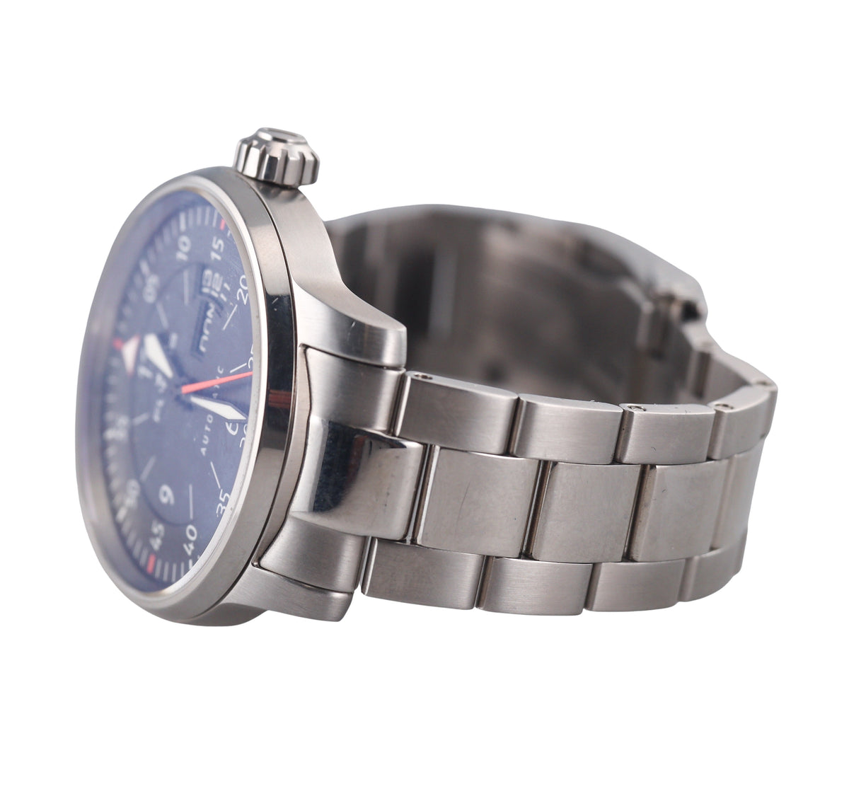 Fortis Aviatis Cockpit Day Date Automatic Black Dial Watch 704.21.158/1323