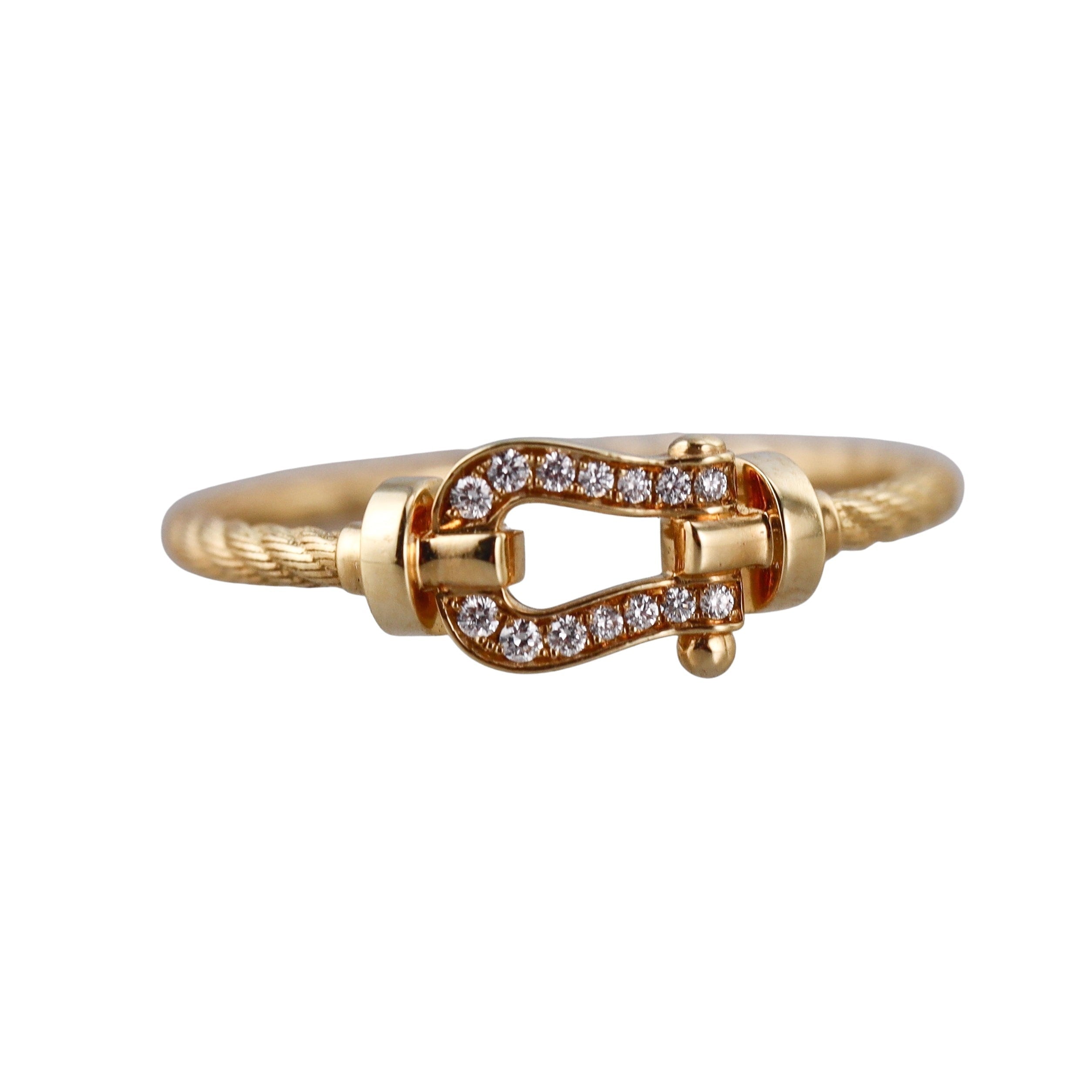Fred Force 10 18k Diamond Small Model Ring