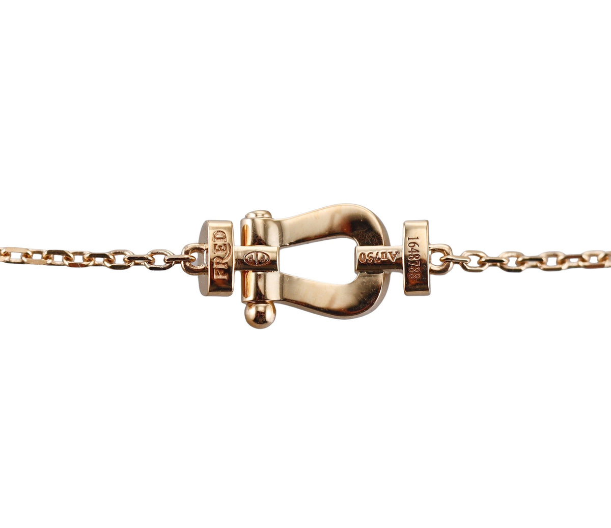 Fred Force 10 18k Yellow Gold Chain Bracelet XS