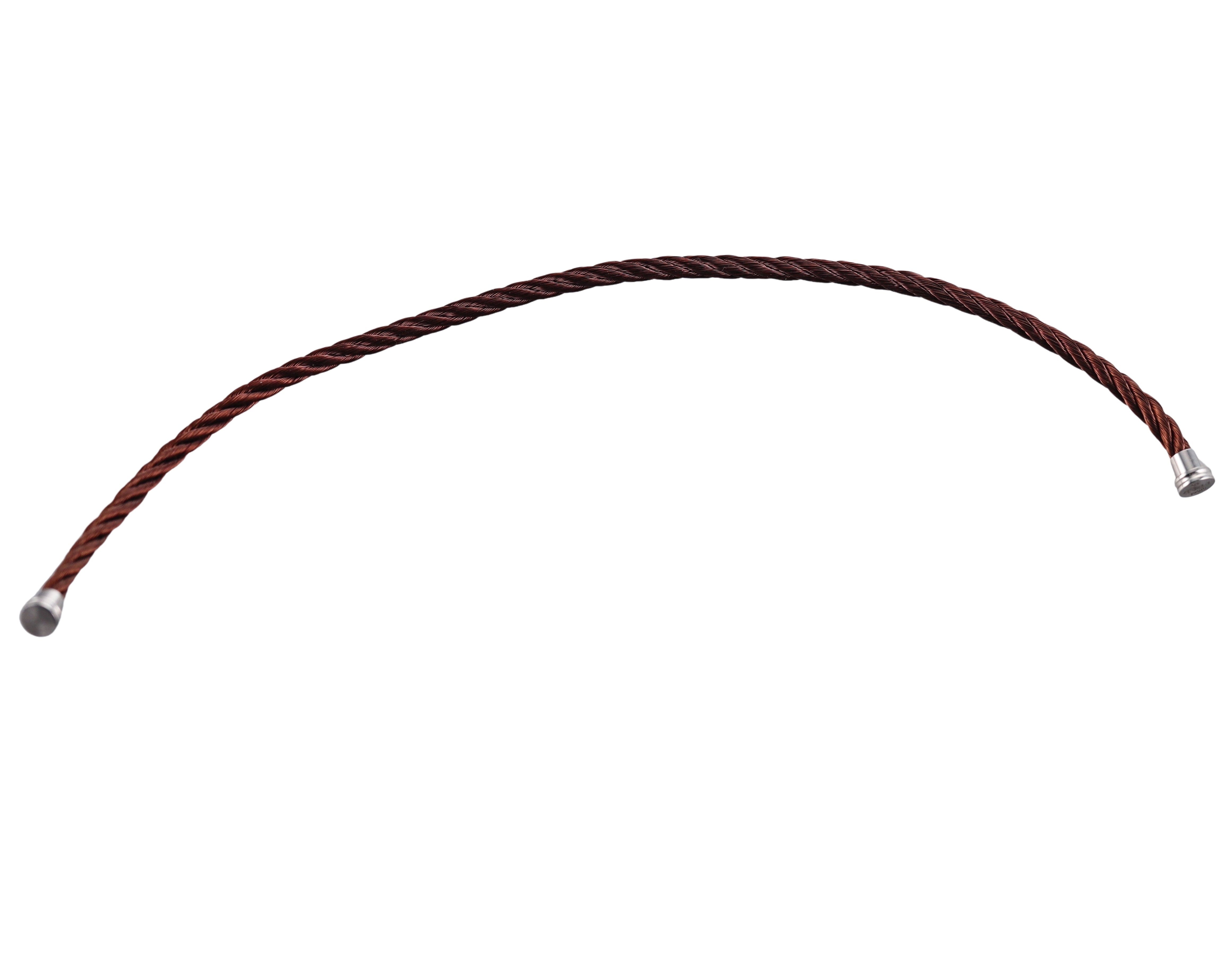Fred Force 10 Bracelet Dark Brown Cable Small QA-128