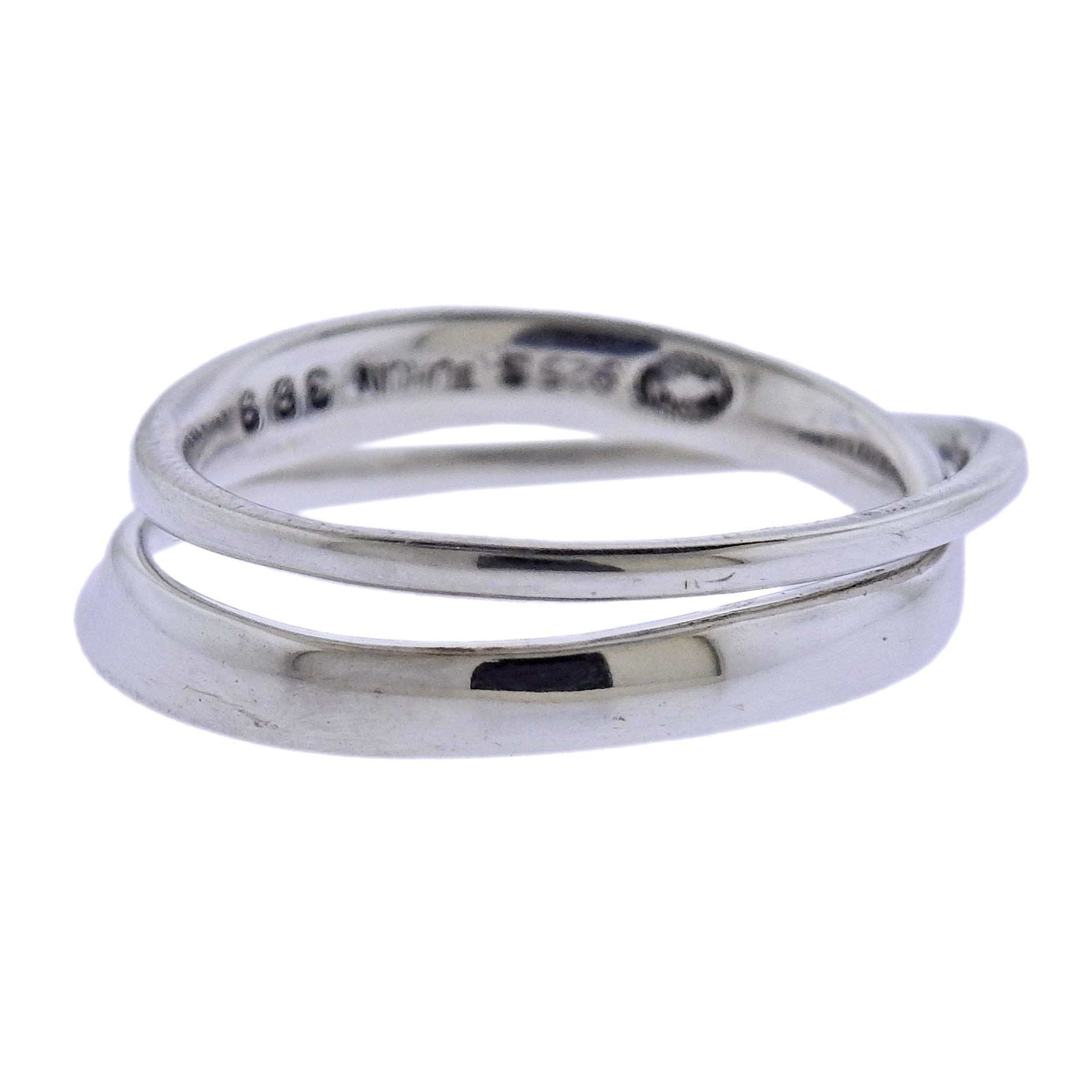 Georg Jensen Sterling Silver Moebius Ring 369