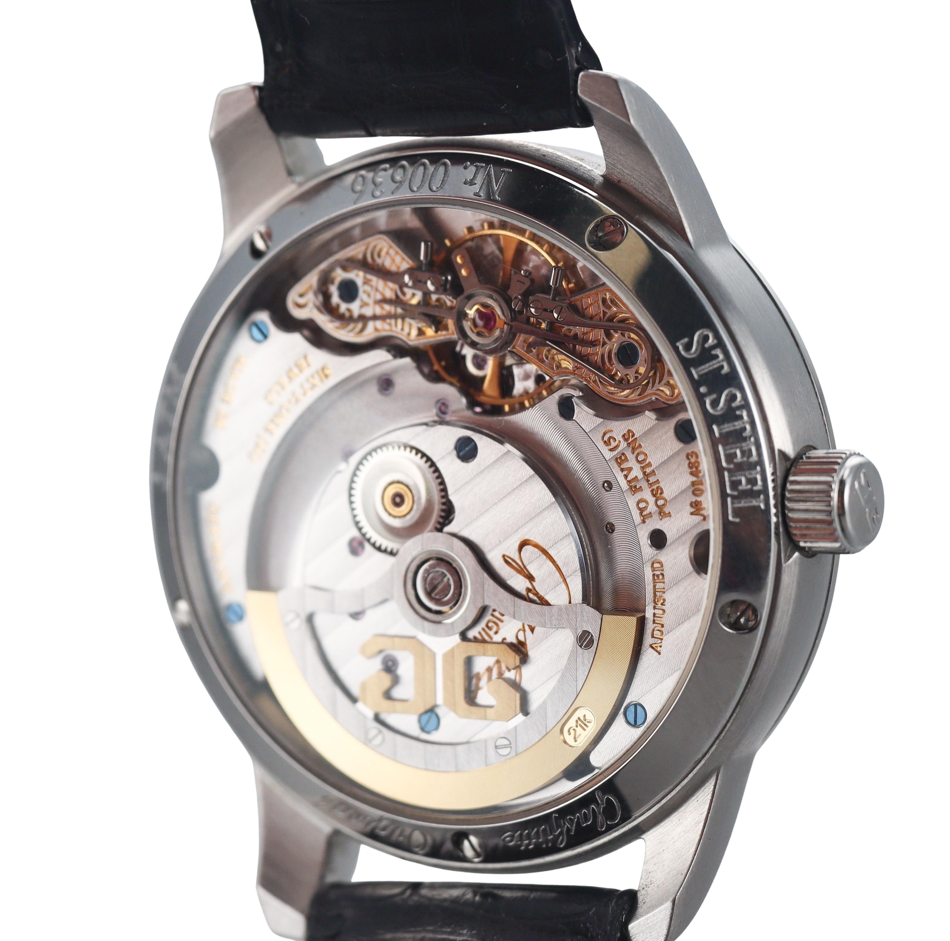 Glashutte Original PanoMaticReserve Steel Automatic Watch 90-03-02-02-04