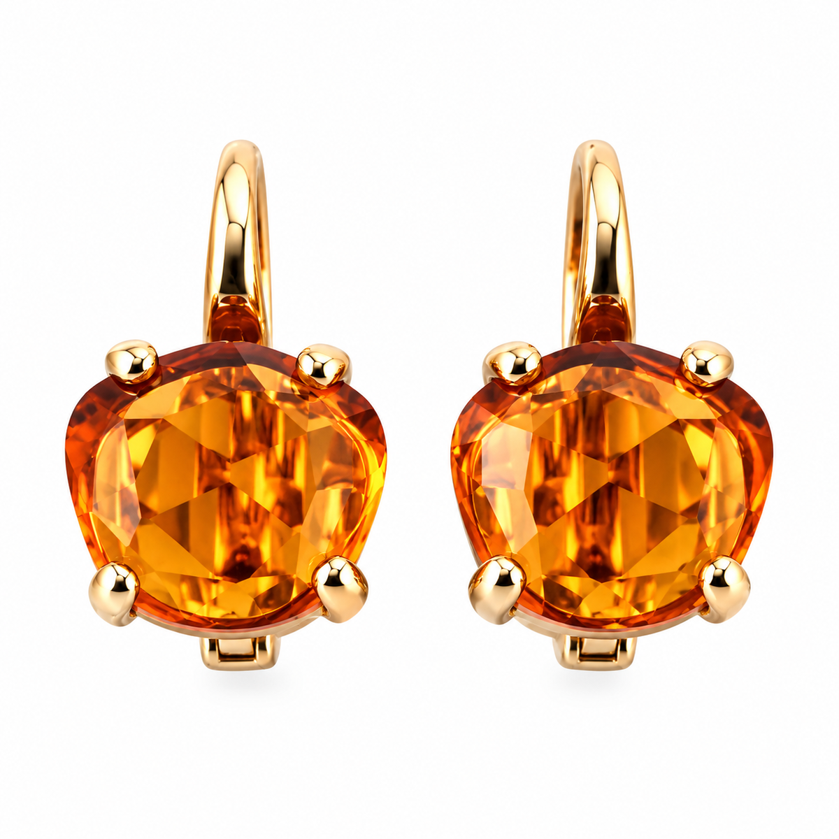 Pomellato Lola 18k Gold Citrine Earrings