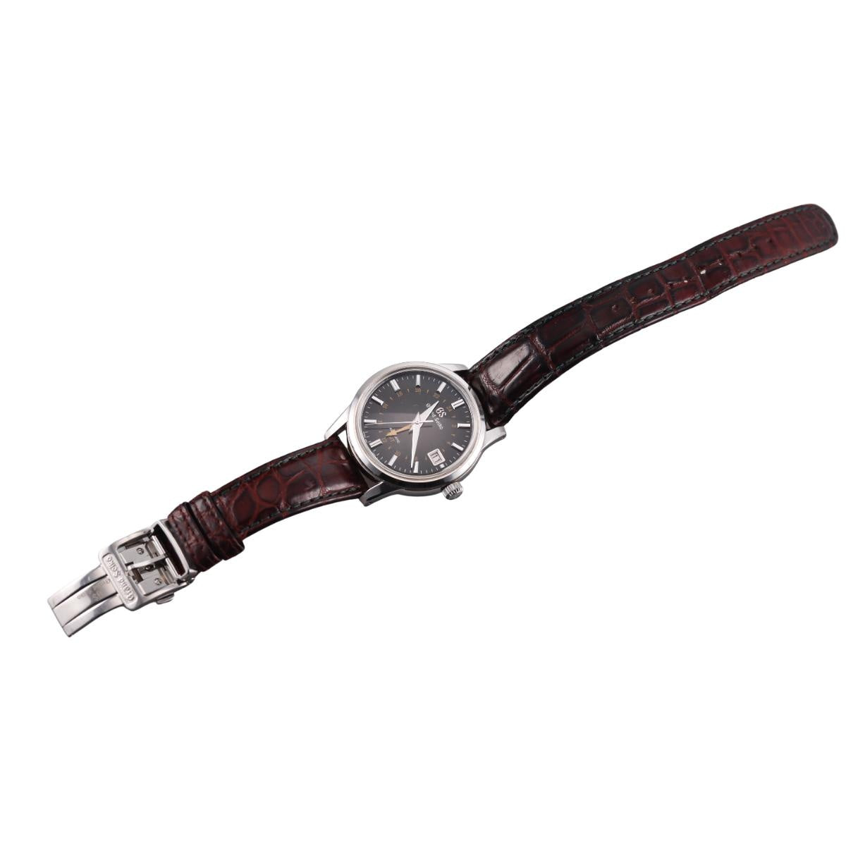 Grand Seiko Elegance Toge British Racing Green GMT Automatic Watch SGM241