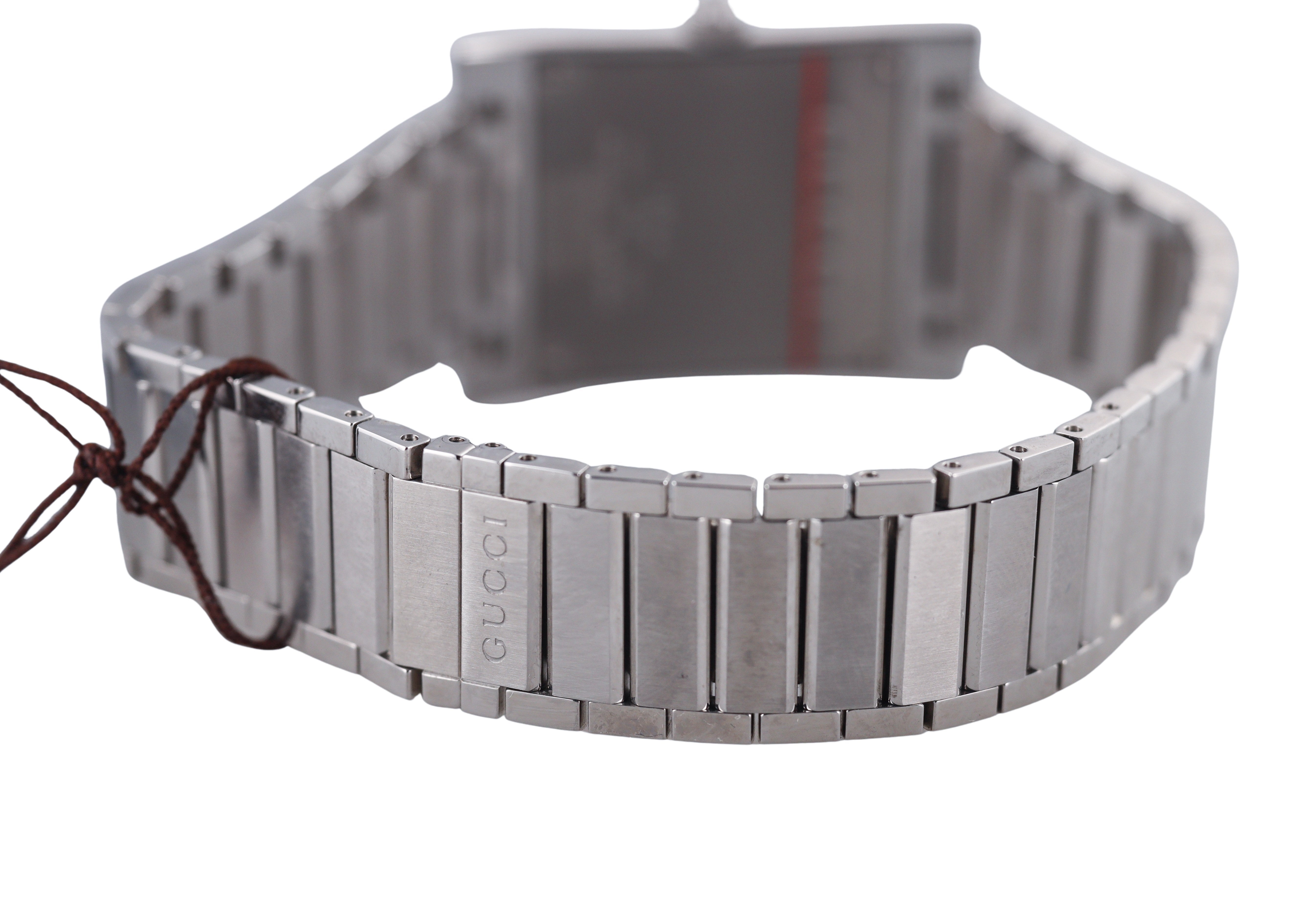 Gucci Guccio Diamond Stainless Steel Watch YA111403