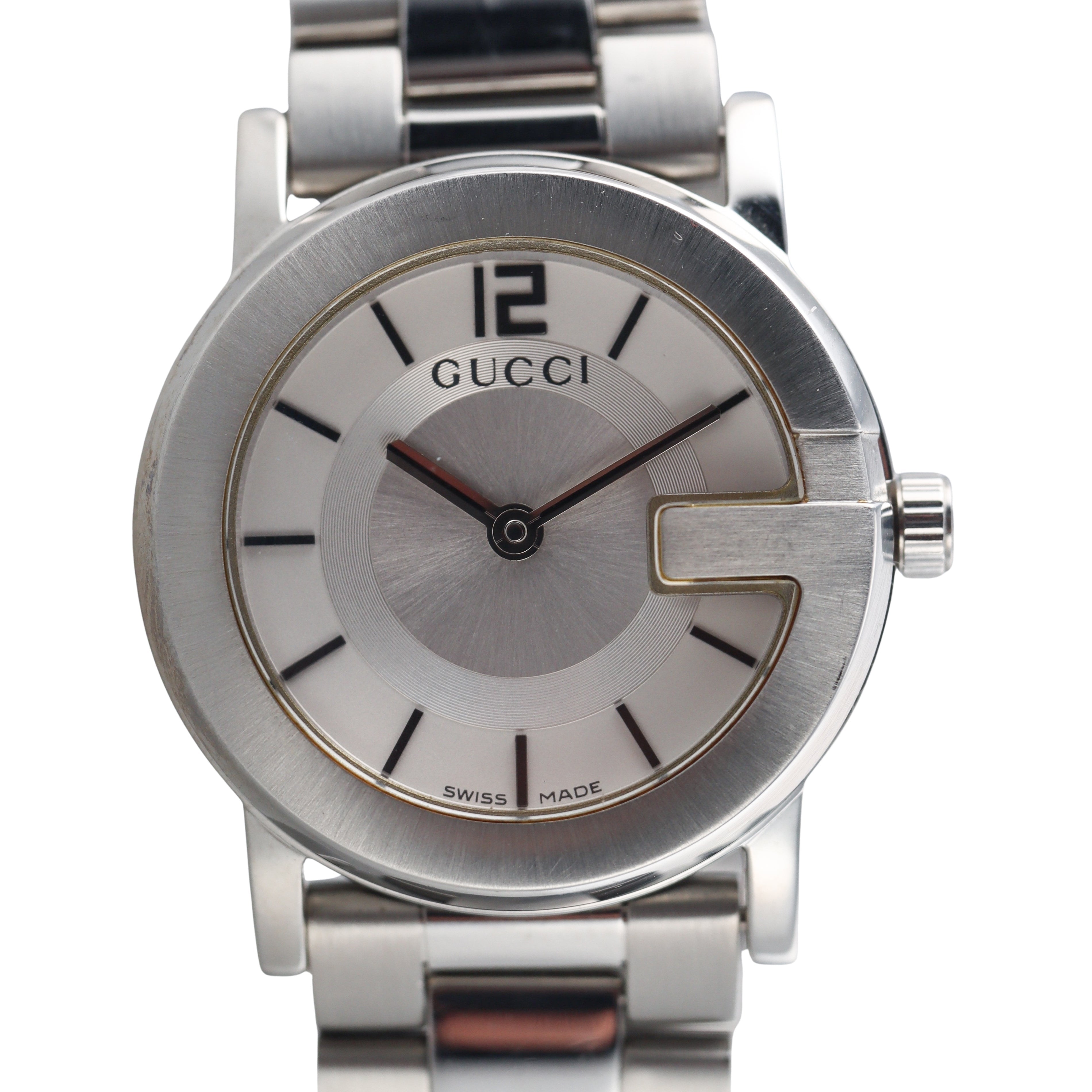 Gucci G-Watch 28mm Steel Ladies Watch YA101506
