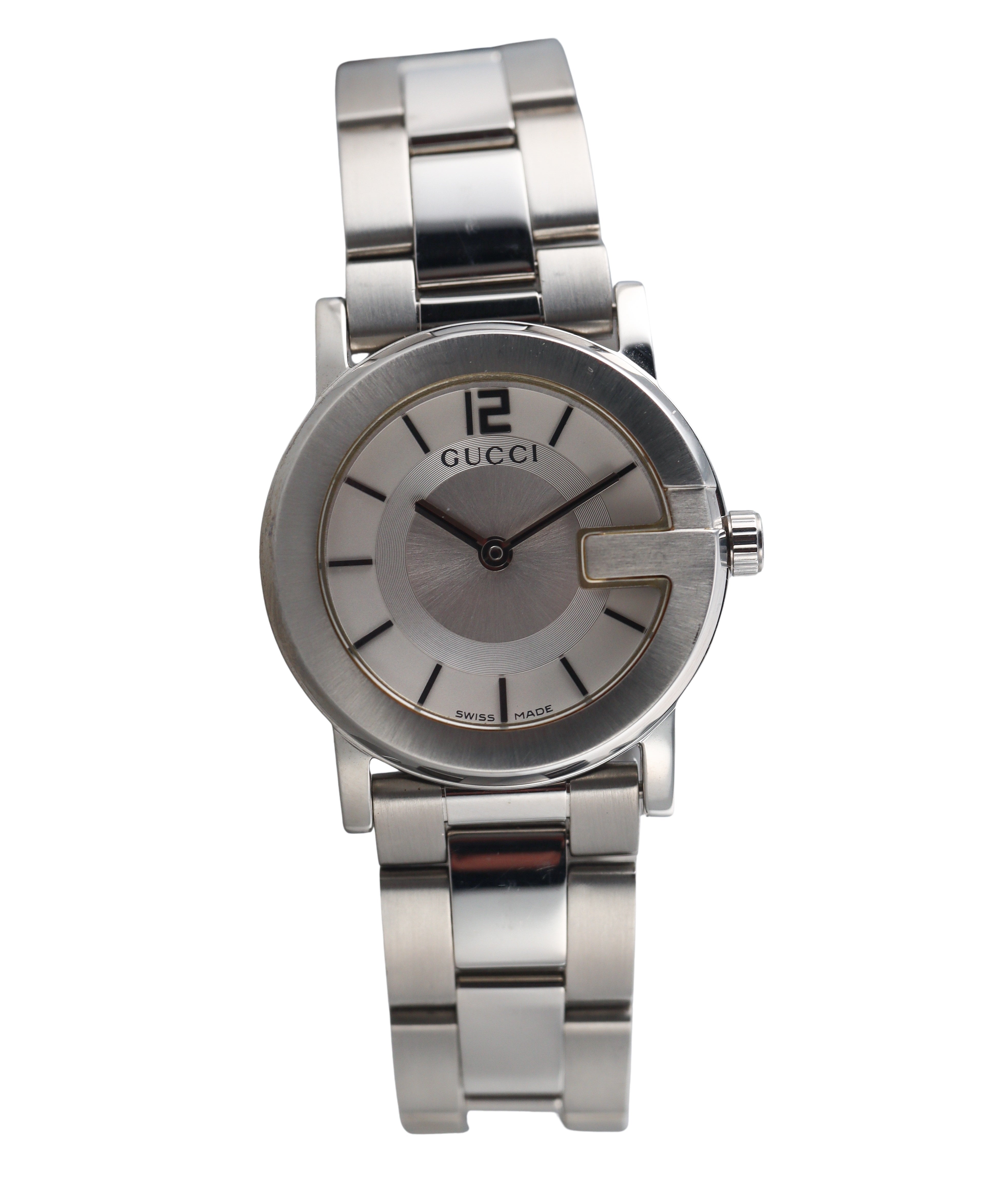 Gucci G-Watch 28mm Steel Ladies Watch YA101506