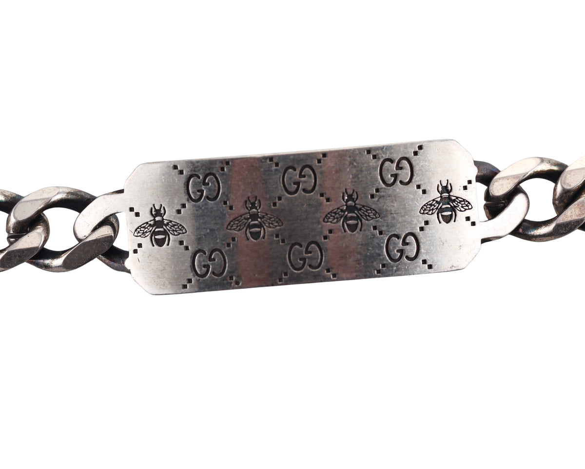 Gucci Sterling Silver Bracelet Retail $670