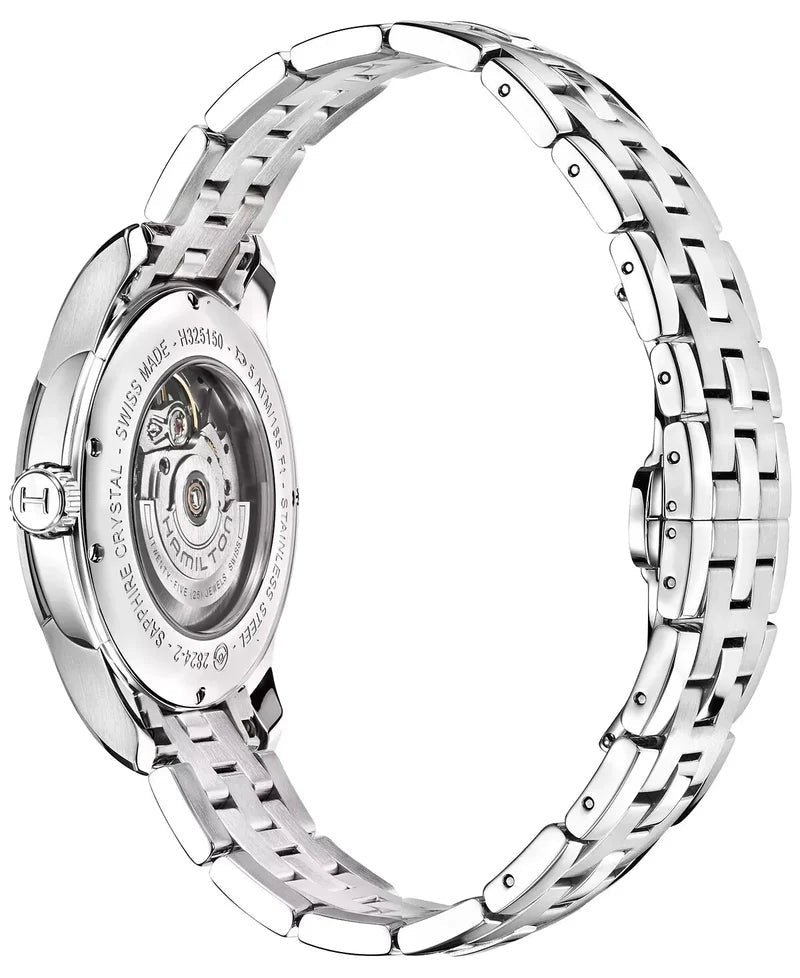 Hamilton Automatic Jazzmaster Viewmatic Stainless Steel Watch H32515155