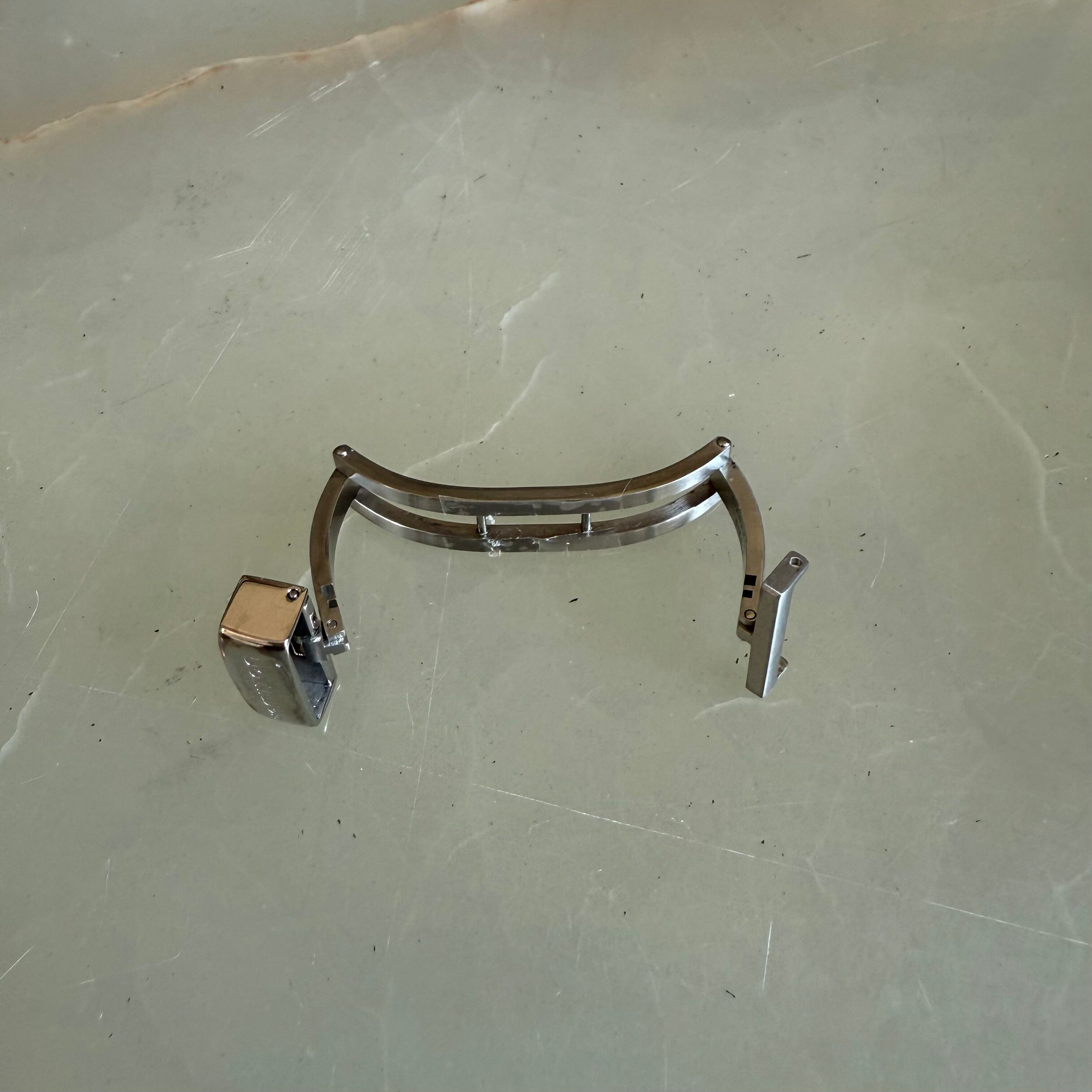 Authentic Hamilton Steel Deployant Buckle 19mm H640000002