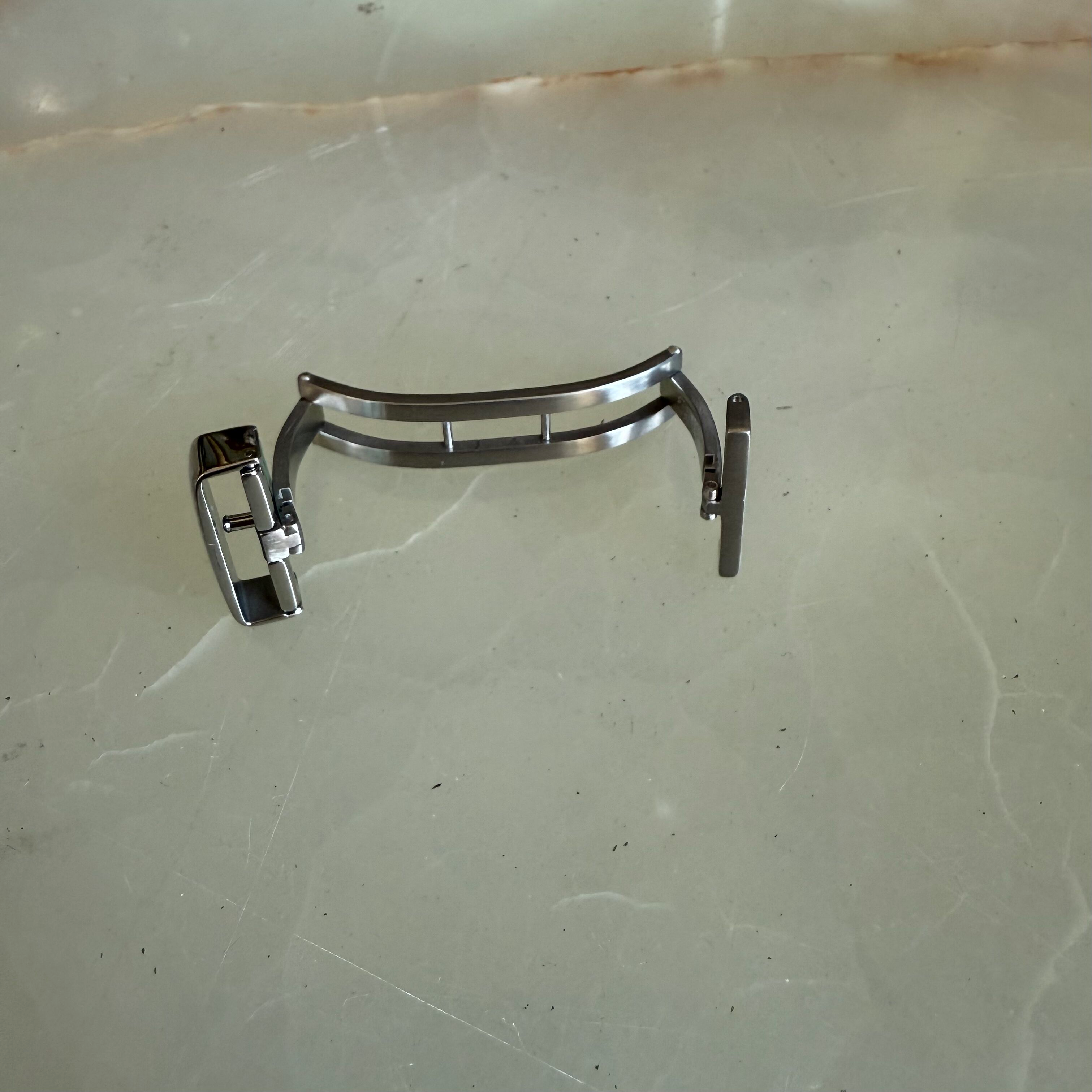 Authentic Hamilton Steel Deployant Buckle 20mm