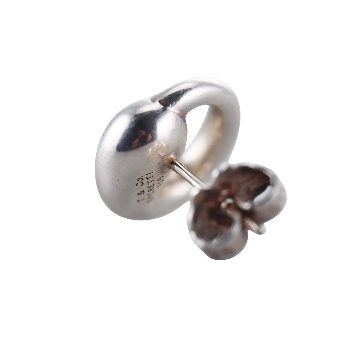 Tiffany & Co Sterling Eternal Circle Stud Earrings