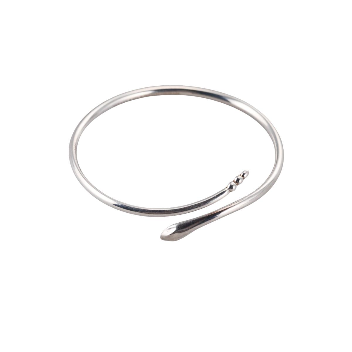 Tiffany & Co Elsa Peretti Sterling Snake Bracelet