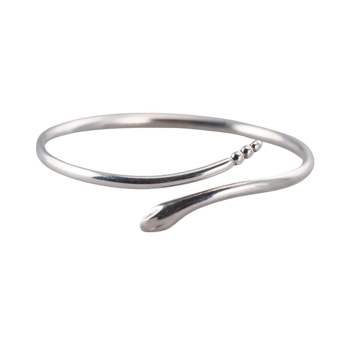 Tiffany & Co Elsa Peretti Sterling Snake Bracelet
