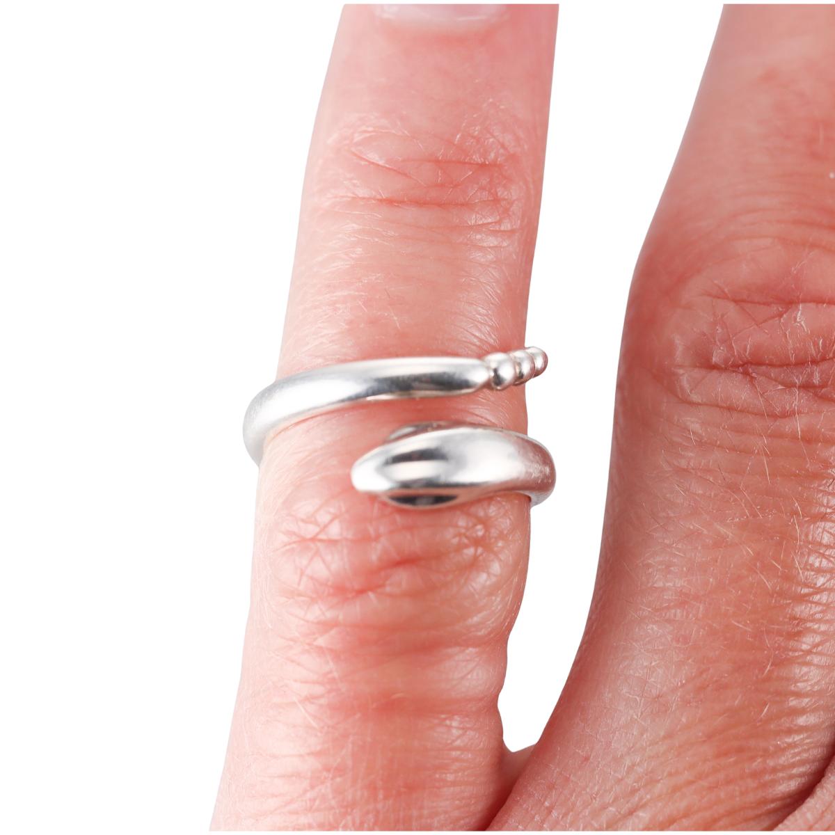 Tiffany & Co Elsa Peretti Sterling Snake Ring