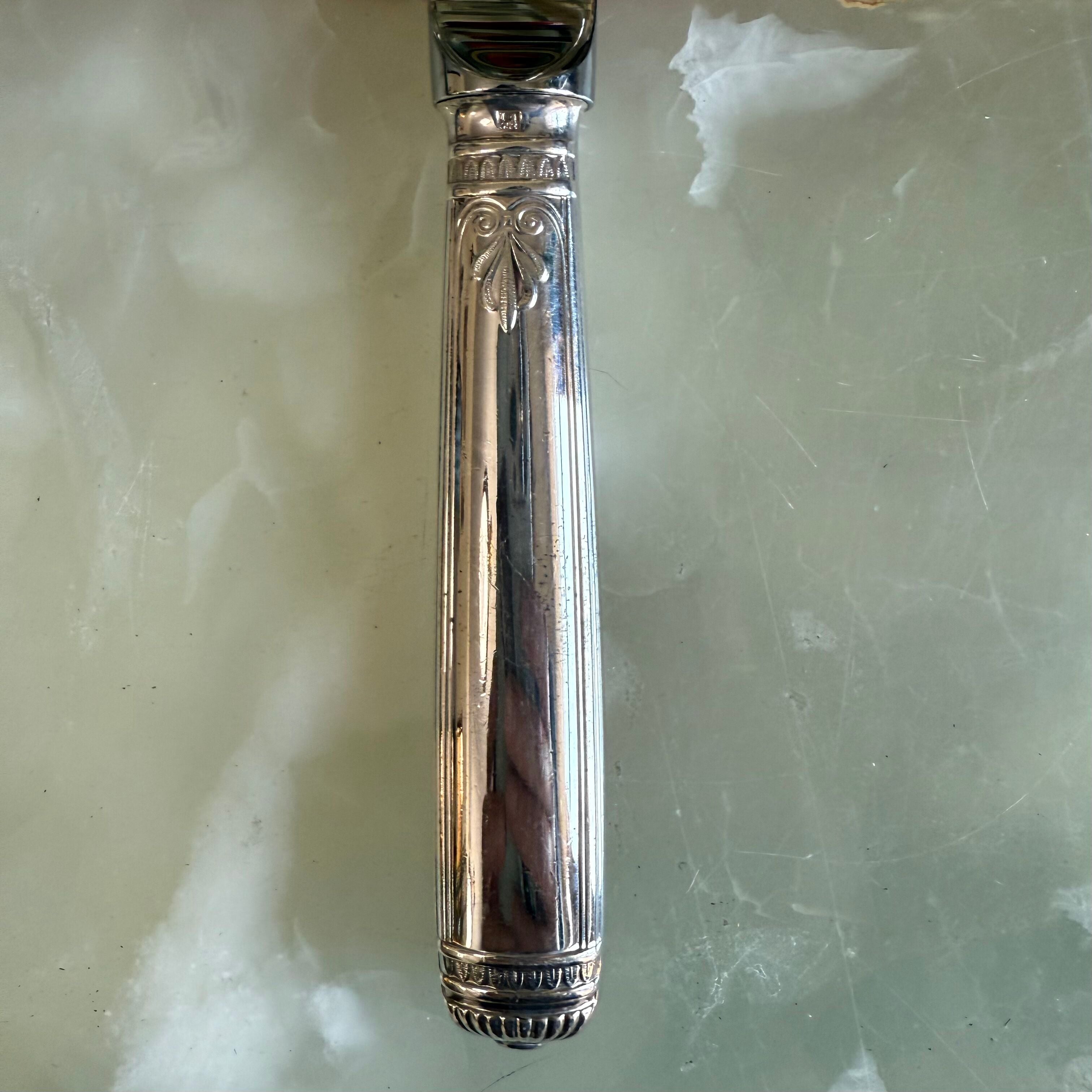 Christofle Malmaison Silver Plated Dinner Knife