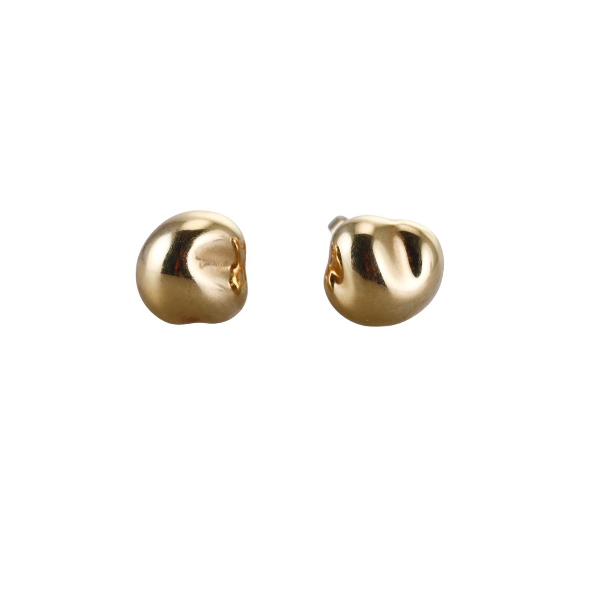 Tiffany & Co 18k Nugget Stud Earrings