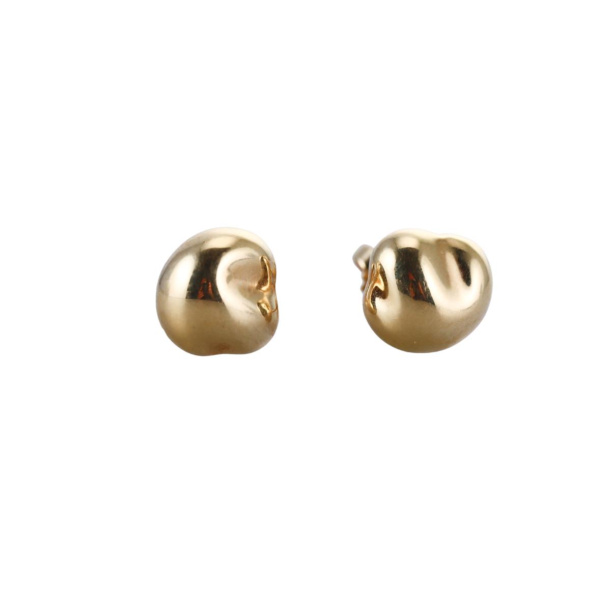 Tiffany & Co 18k Nugget Stud Earrings