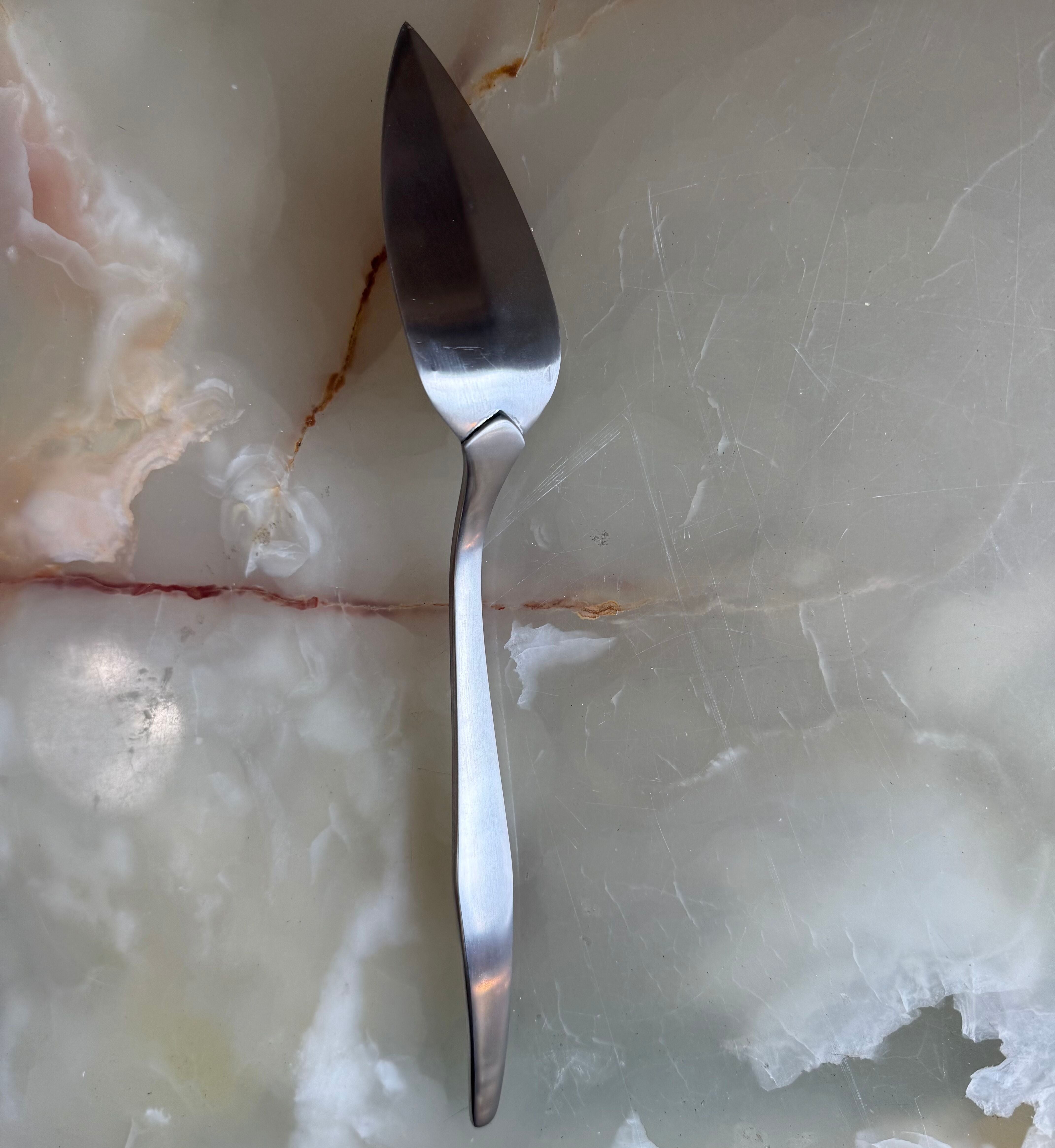 Christofle Alpha Stainless Steel Fish Serving Knife