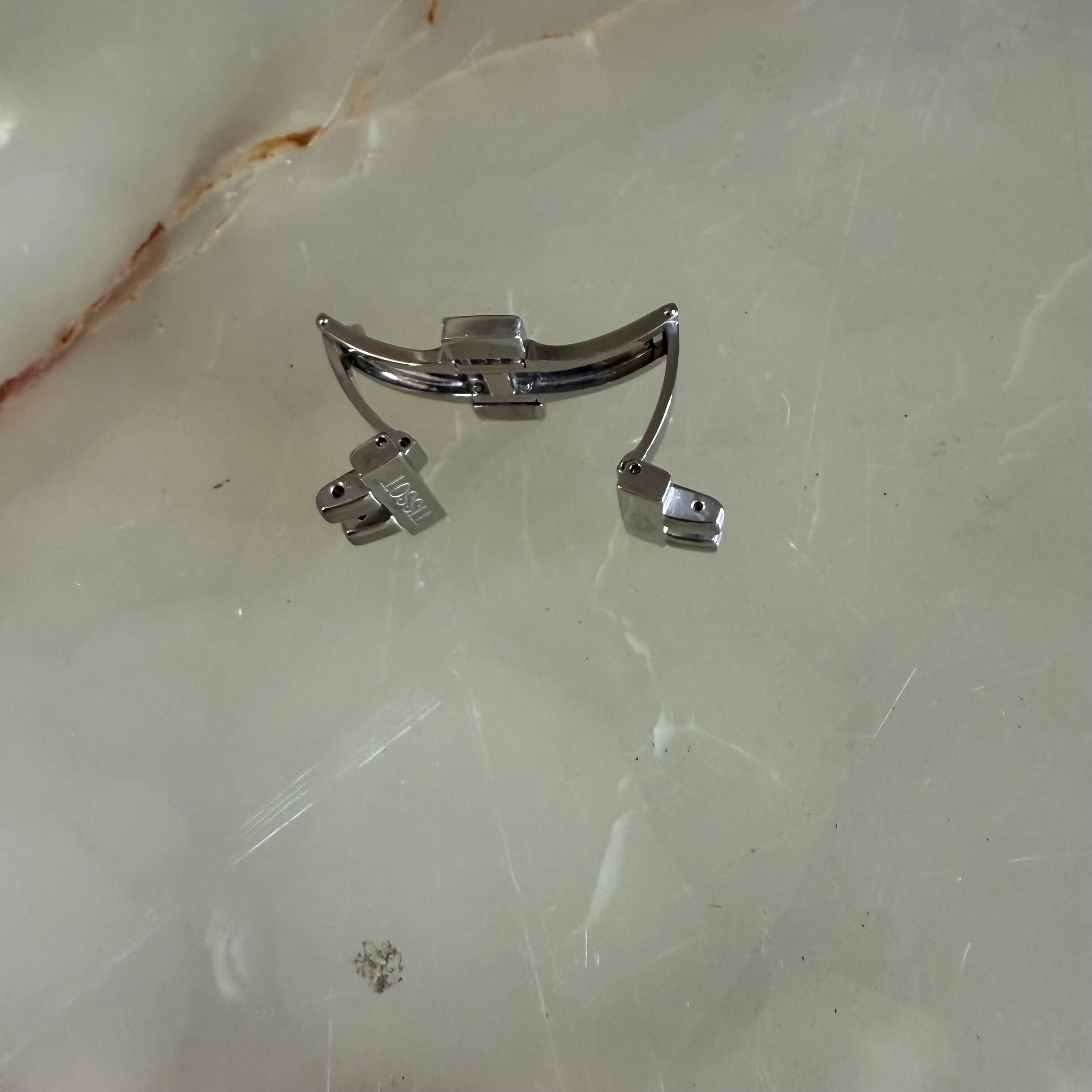 Authentic Tissot Stainless Steel Deployant Buckle 20mm